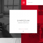 吉舌セレクト デュオトーンが鮮やかなサイト「sympozium」